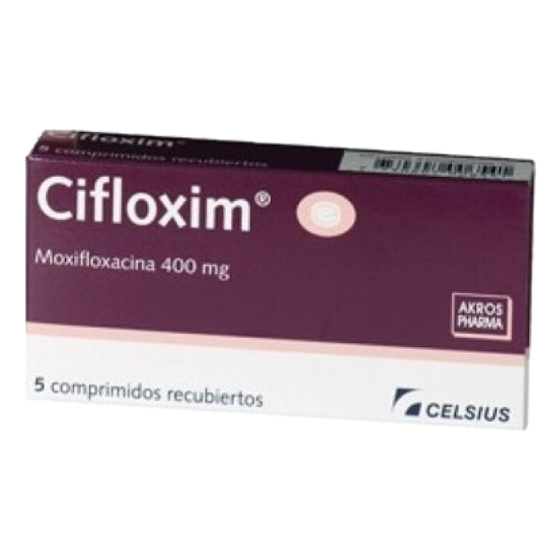 Cifloxim 400 Mg X 5 Comprimidos