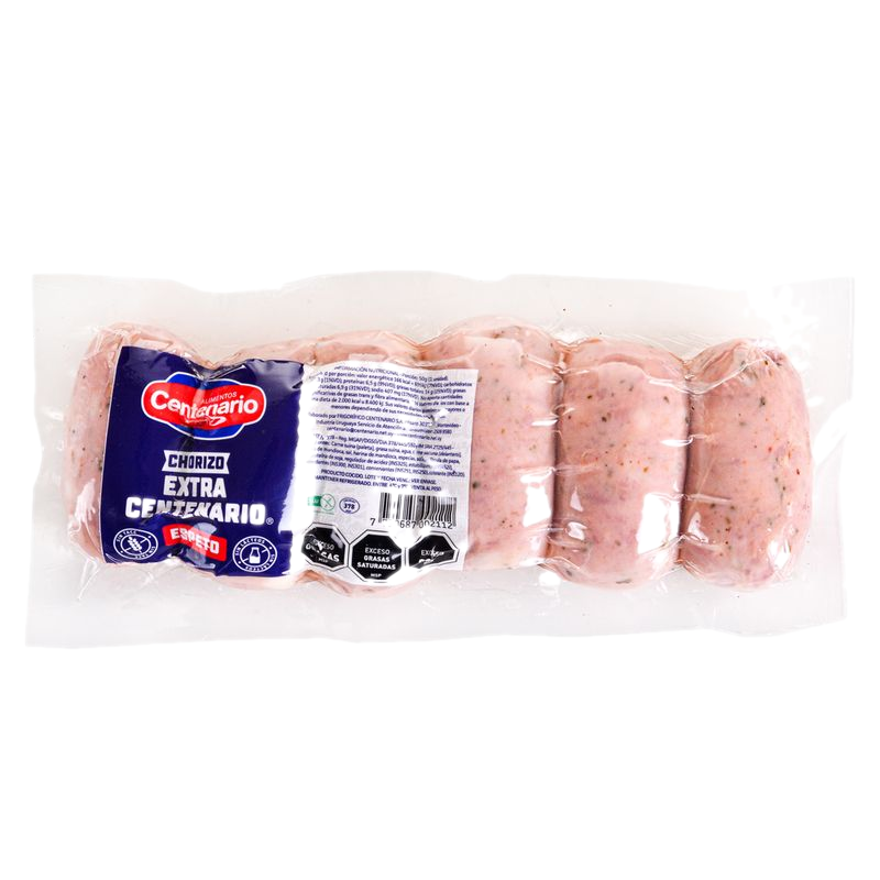 Chorizo Espeto Al Vacío X 6 Centenario
