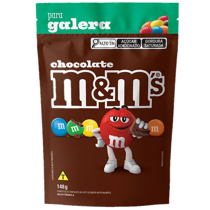 Confites Chocolate M&m Plain 148 G