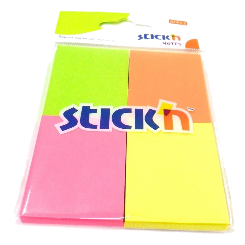 Block Stick Flúo 4 Unidades