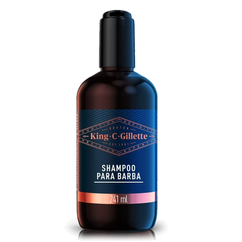 Shampoo Para Barba Gillette King 241 Ml