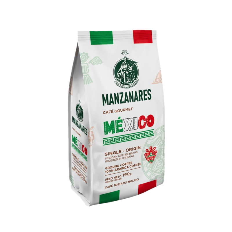 Café Gourmet Manzanares Mexico Tostado Molido 190 G