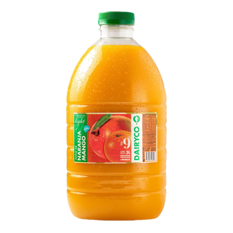 Jugo Dairyco Sabor Naranja Y Mango Light 3 L