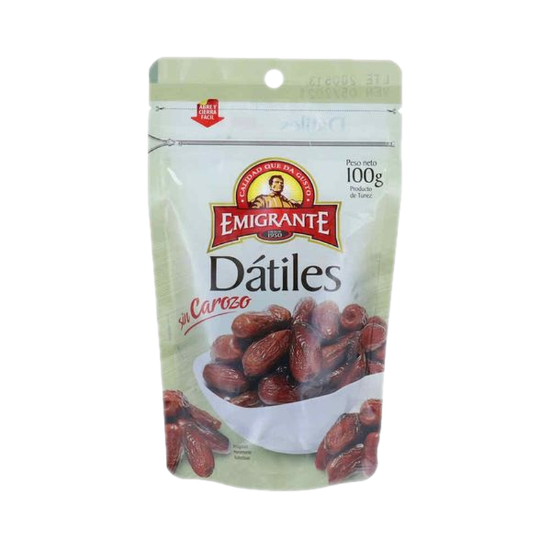 Datiles Emigrante Sin Carozo Doy Pack 70 G