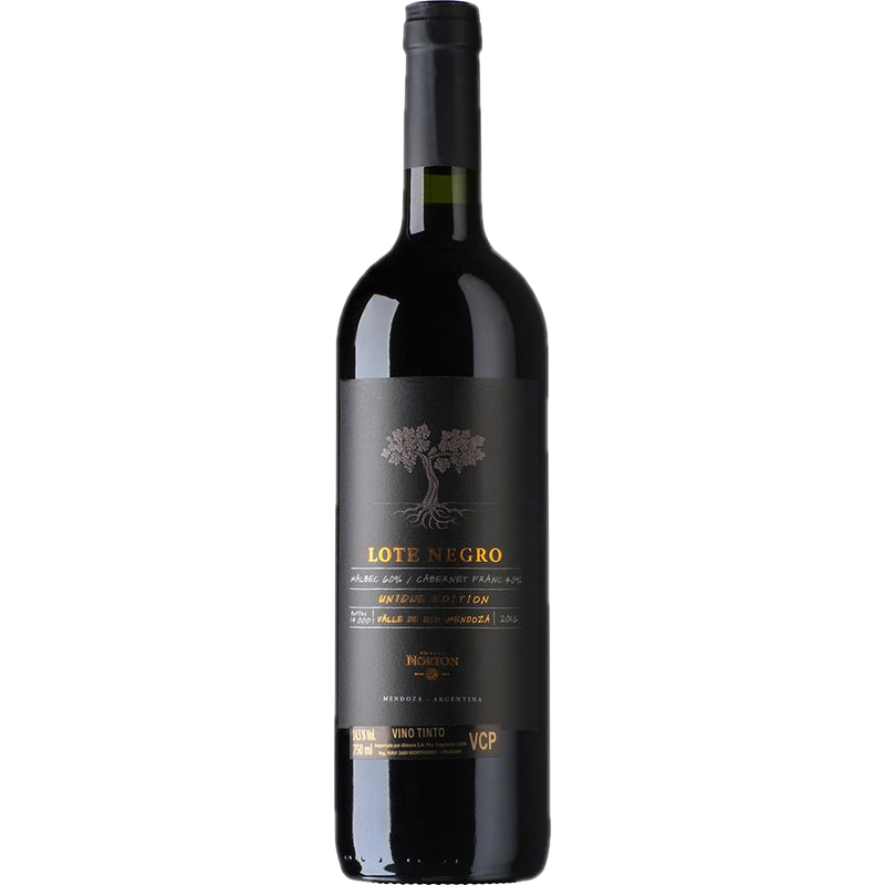 Vino Blend Norton Lote Negro Tinto 750 Ml