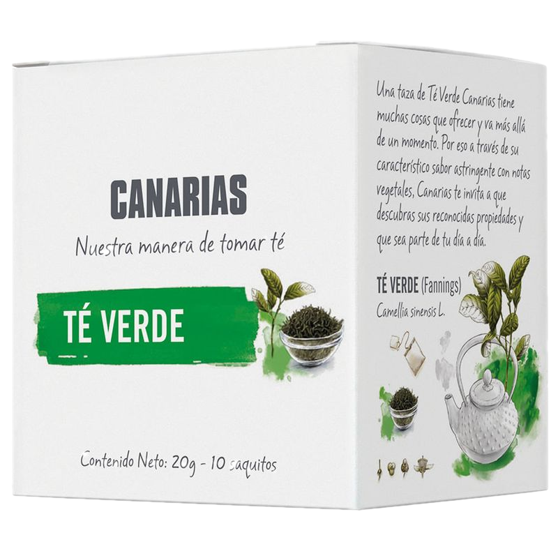 Té Verde Canarias 10 Unidades