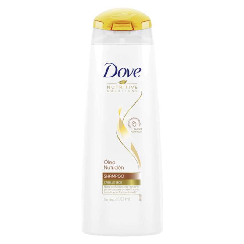 Shampoo Dove Óleo Nutrición 200 Ml