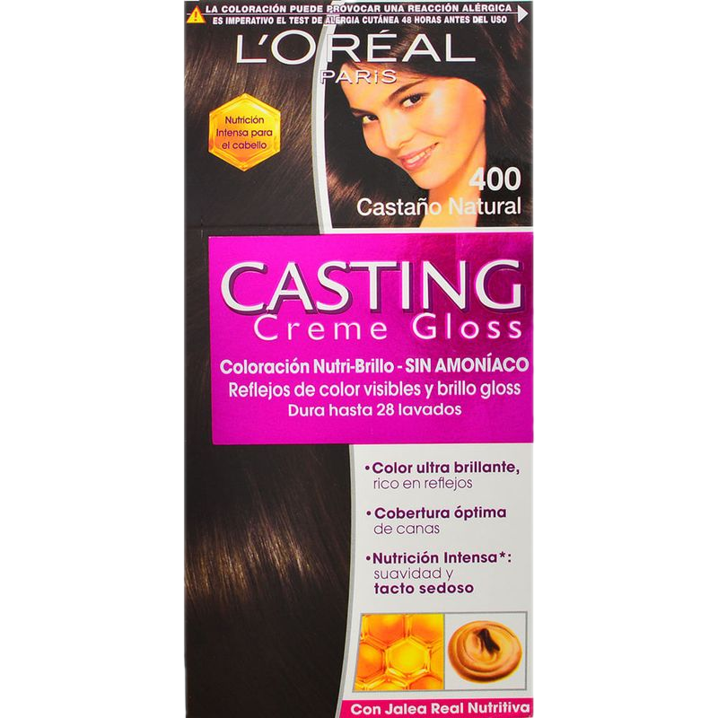 Coloración Casting Creme Gloss Castaño 400