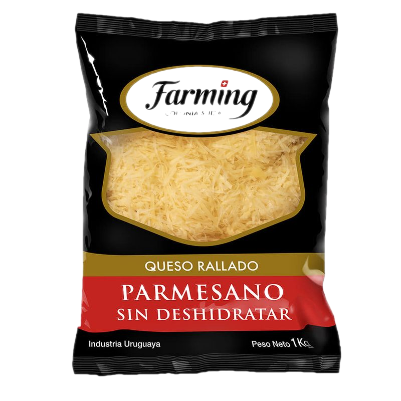 Queso Parmesano Rallado Farming 1 Kg
