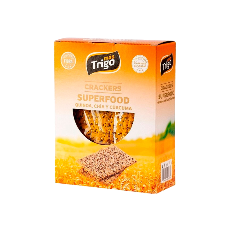 Cracker Mas Trigo Curcuma 240 G