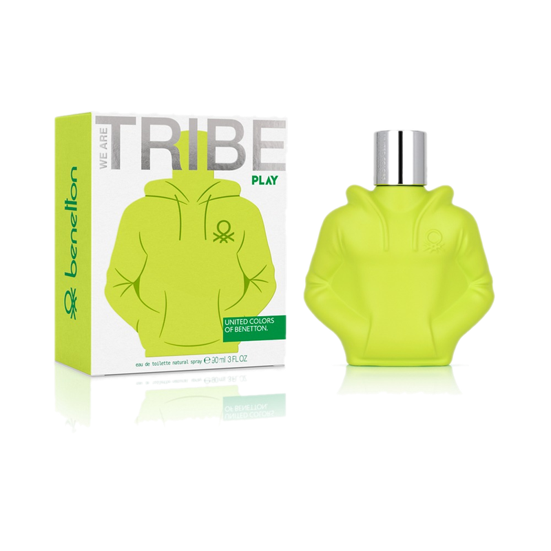 Perfume Benetton Tribe Play Men Edt 90 Ml
