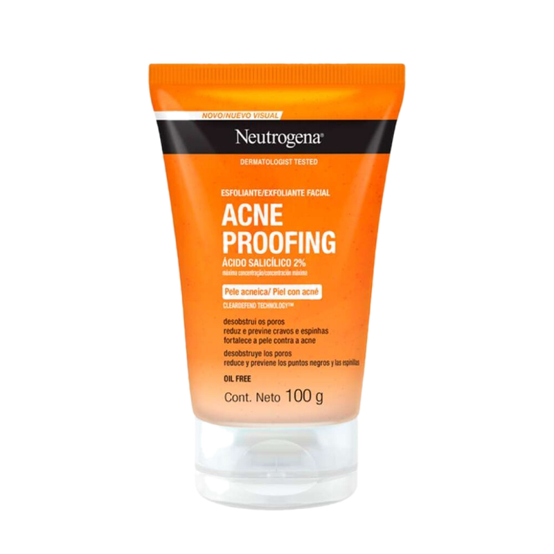 Exfoliante Neutrogena Acne Proofing 100 G