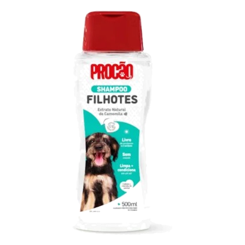 Procao Shampoo Para Cachorros Frasco De 500 Ml