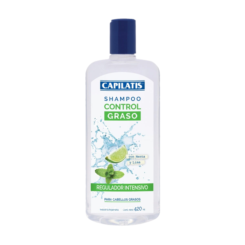 Shampoo Capilatis Control Graso Regulador Intensivo 420 Ml
