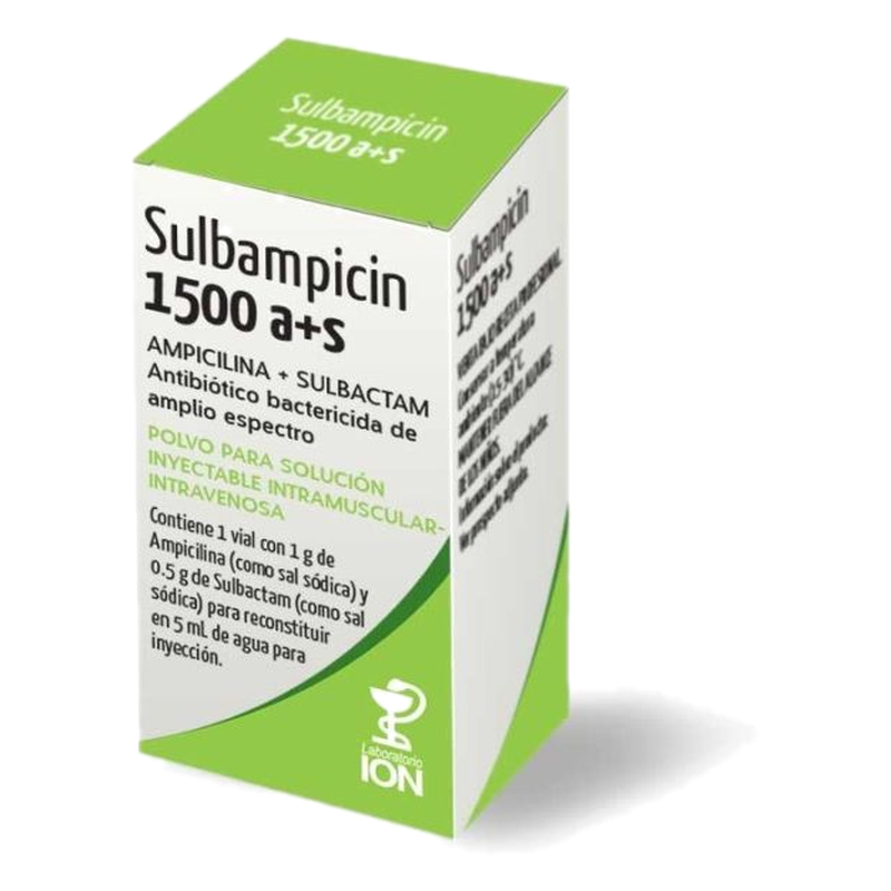 Sulbampicin Ion 1.5 G A+s X 1 Ampolla