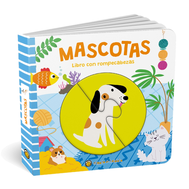 Libro Mascotas Con Rompecabezas