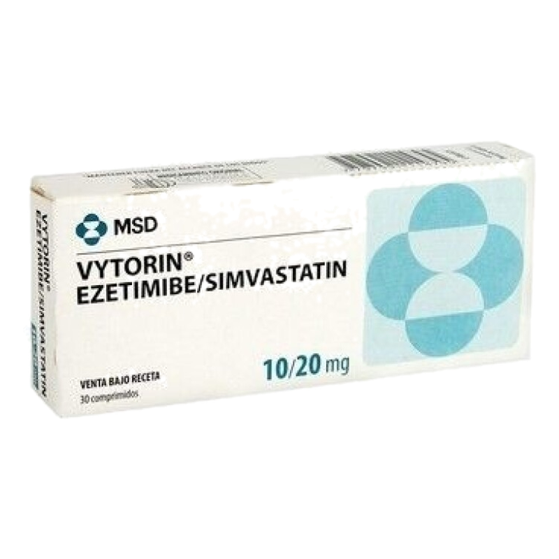 Vytorin 10/20 Mg X 28 Comprimidos