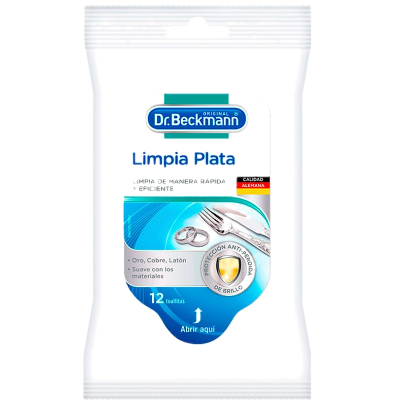 Toallitas Limpia Plata Dr. Beckmann