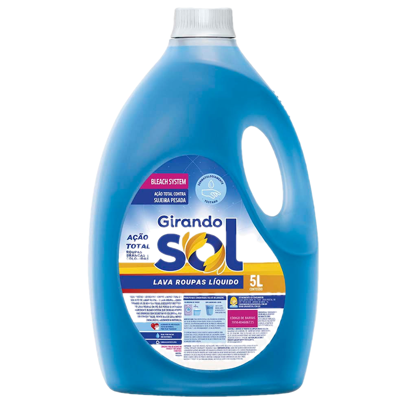 Detergente Para Ropa Girando Sol 5 L