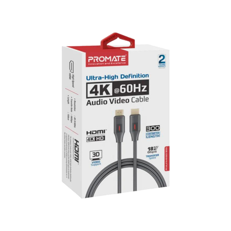 Cable Promate Prolink Hdmi, 4k, 3mt