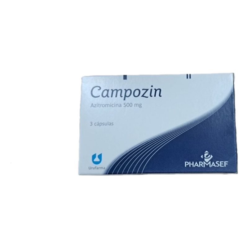 Campozin 500 Mg X 3 Comp