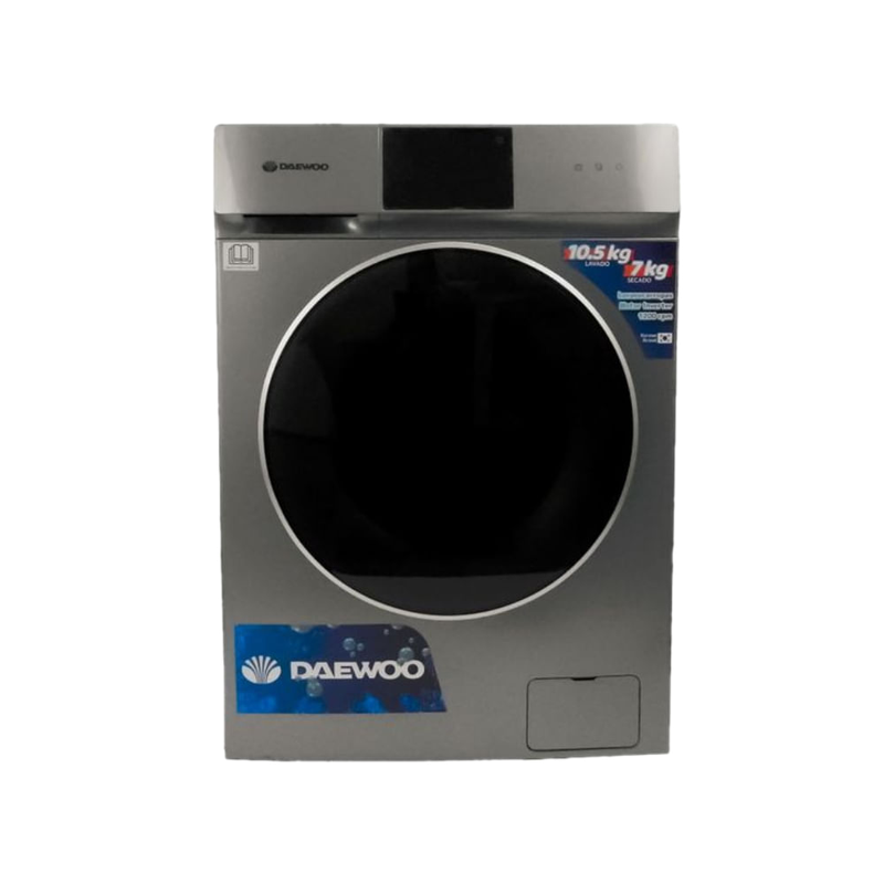 Lavasecarropas Daewoo Inverter Touch Dawdf107tis