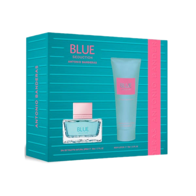 Antonio Banderas Blue Seduction Woman Edt50 Ml +body Lotion 75 Ml