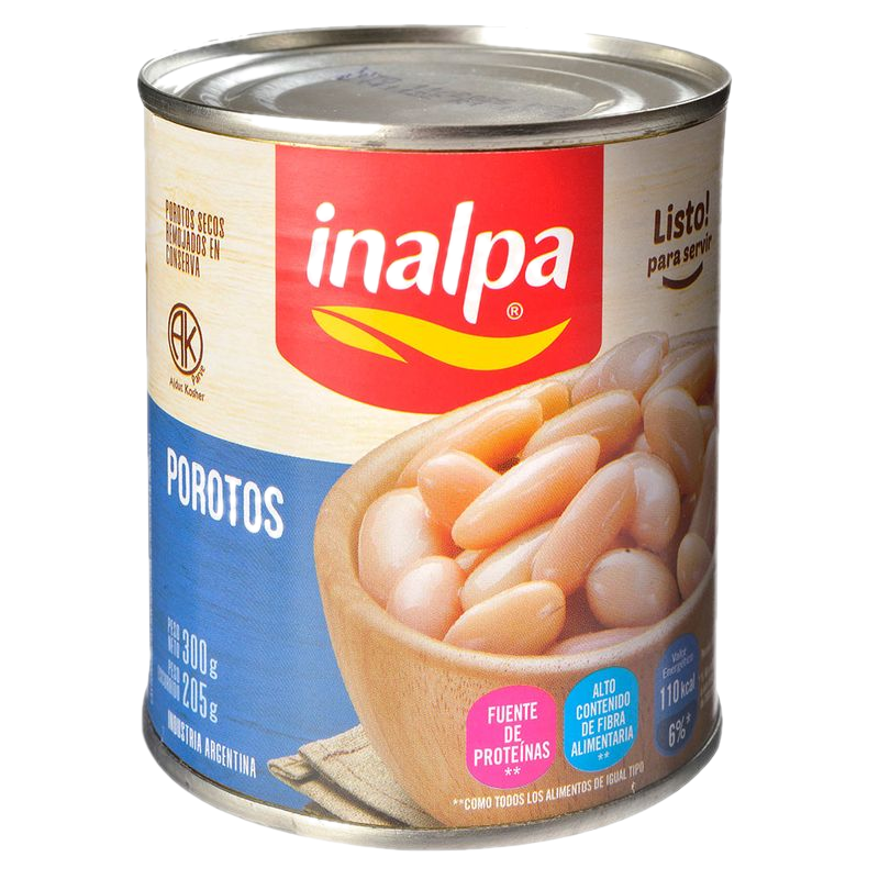 Porotos Blancos Inalpa 300 G