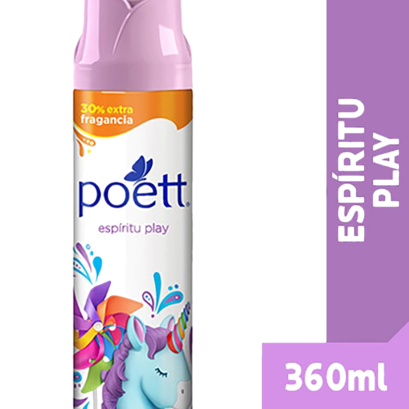 Desodorante Ambiente Poett Espíritu Play 360 Ml