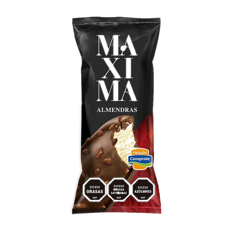 Helado Máxima Con Almendras Conaprole
