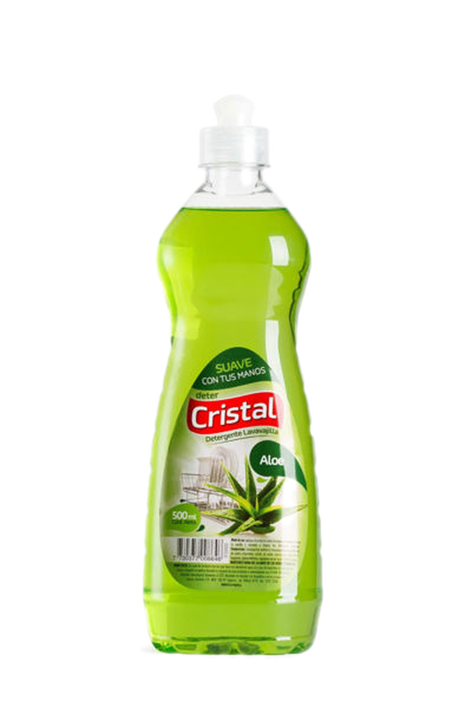Cristal Detergente Liquido Aloe 500 Ml
