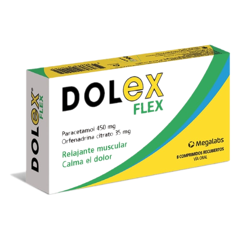 Dolex Flex X 8 Comprimidos