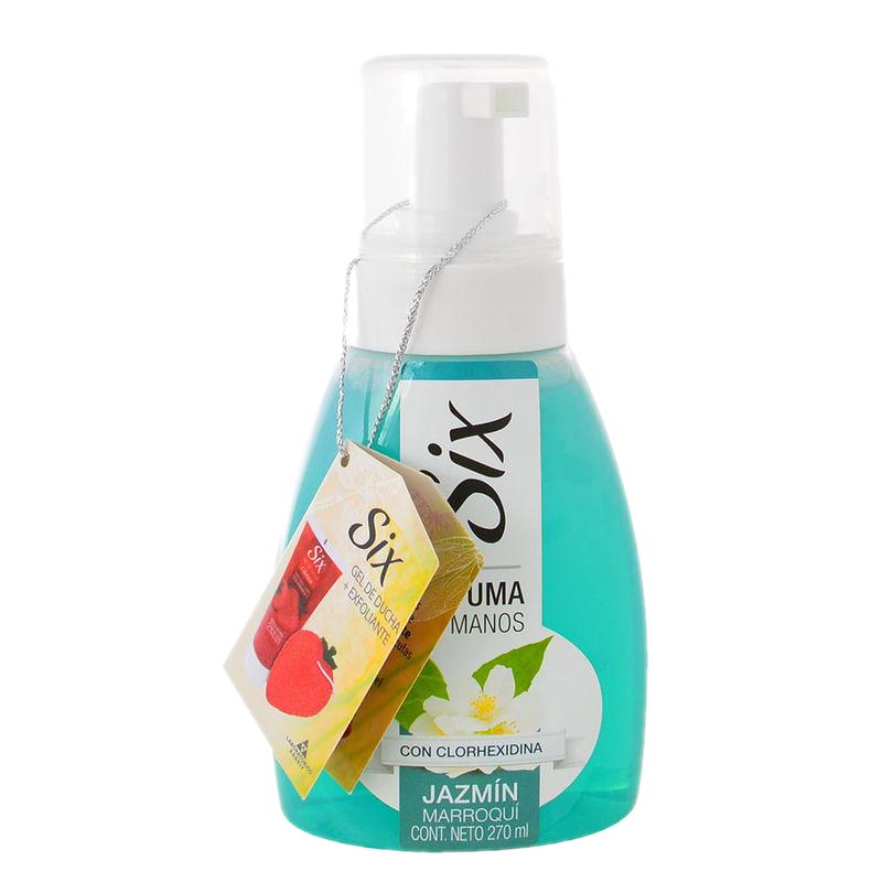 Espuma De Manos Six Jazmín Marroquí 270 Ml