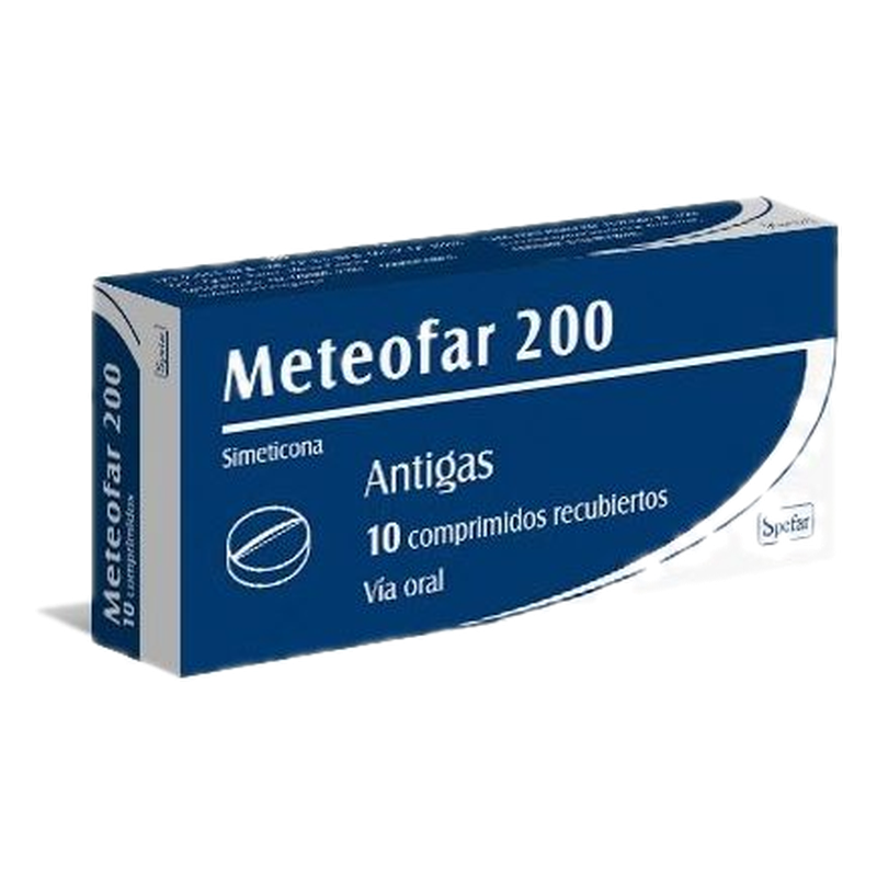 Meteofar 200 Mg X 10 Tabletas