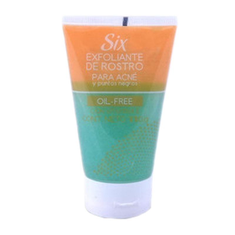 Six Rostro Exfoliante Acne Y Puntos Negros [110 G]