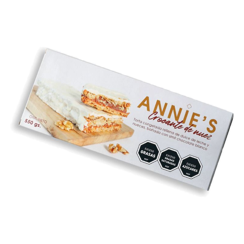 Crocante De Nuez Blanca Annie's 550 G