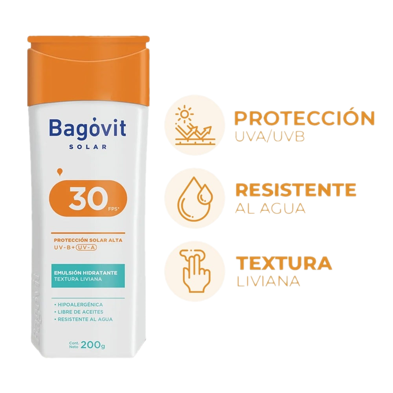 Protector Solar Bagovit Family Care Fps30 200 G