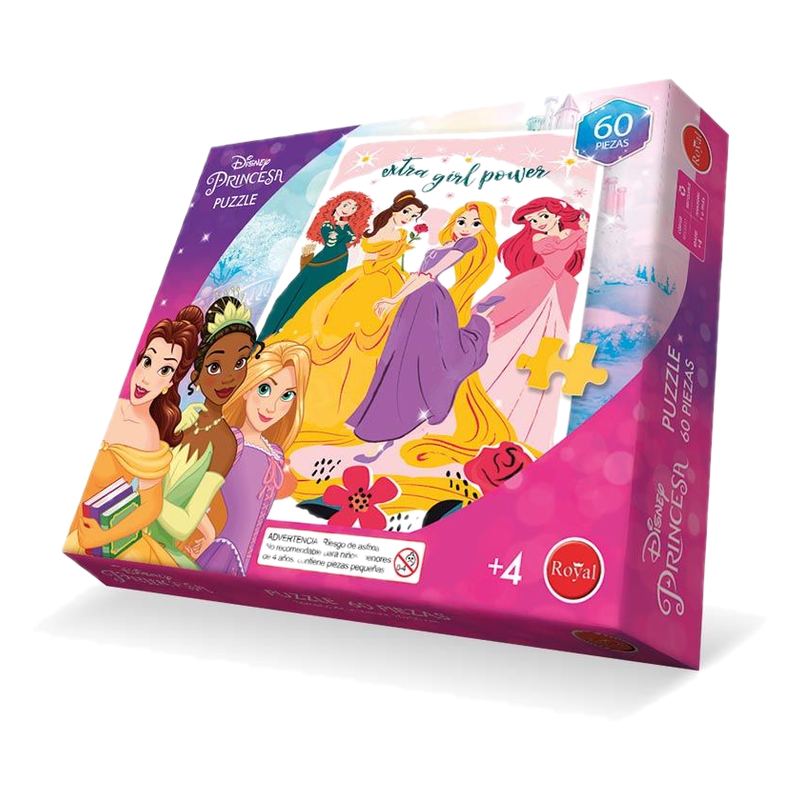 Puzle Royal Princesas 60 Piezas