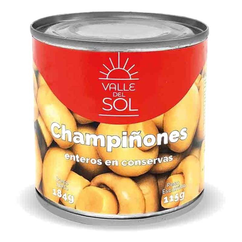 Champiñones Enteros Valle Del Sol 184 G