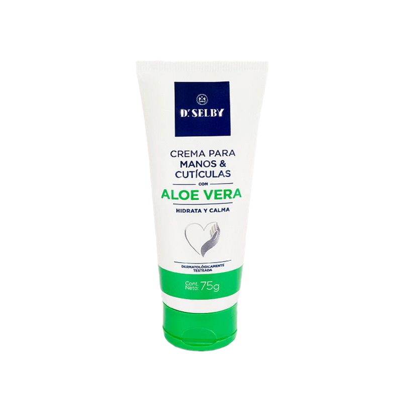 Crema Para Manos Con Aloe Vera Dr. Selby 75 Ml