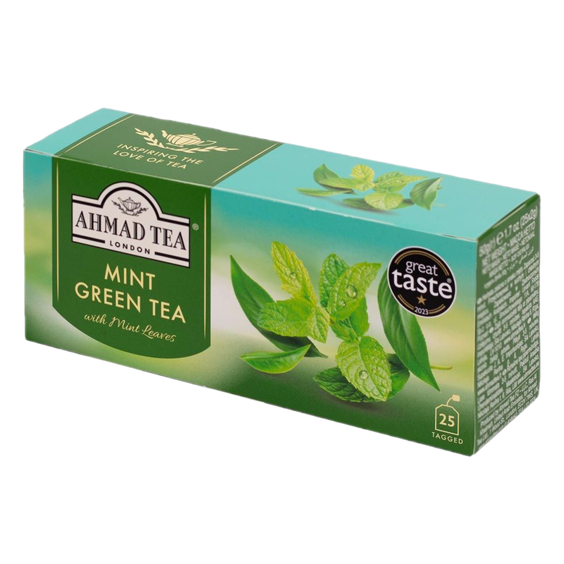 Té Ahmad Tea Mint Green X 25 Sobres