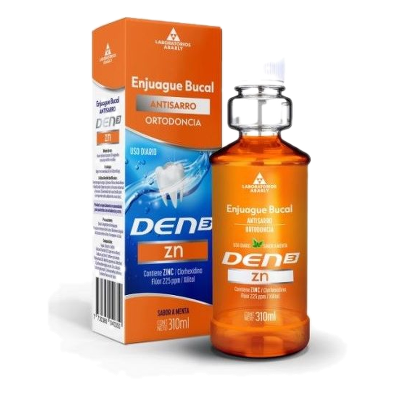 Den 3 Enjuague Bucal Zn 310 Ml
