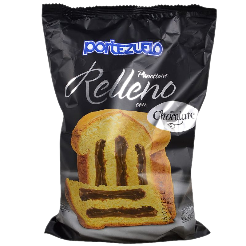 Pan Dulce Portezuelo Relleno Chocolate 450 G