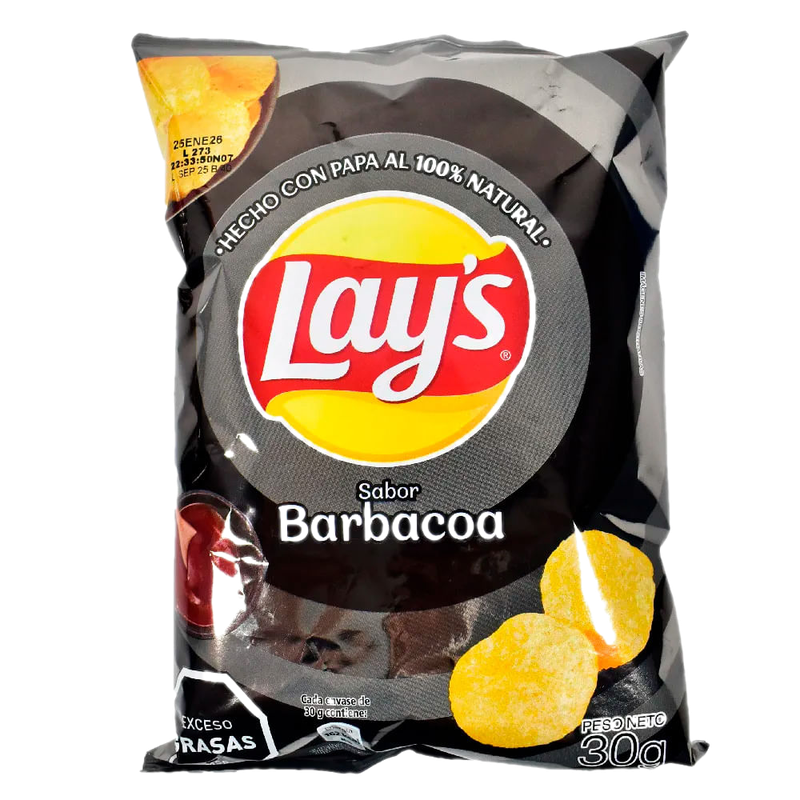 Papas Lay's Barbacoa 30 G