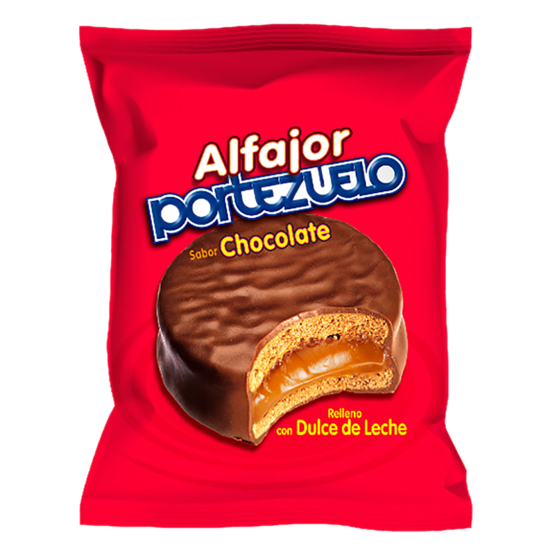 Alfajor Portezuelo Chocolate