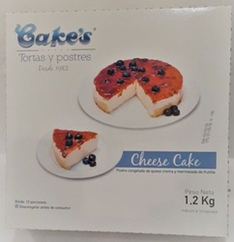 Torta Cheescake Cakes 14p Congelada