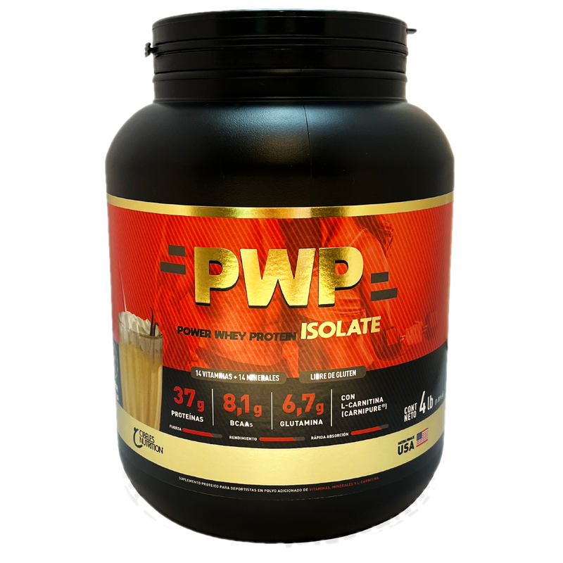 Suplemento Whey Protein Isolate Power Vainilla 1.8 Kg