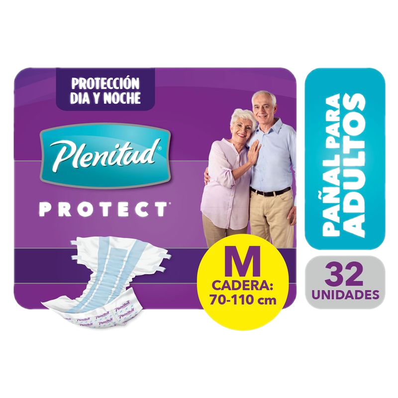 Pañal Plenitud Protect M 32 Unidades