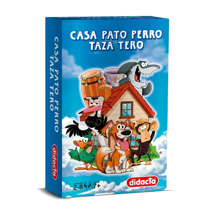 Juego De Cartas Didacta Casa Pato Perro Taza Tero
