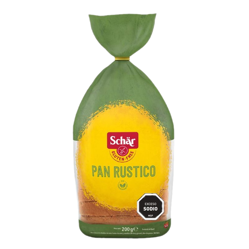 Pan Schar Rustico Sin Gluten 200 G